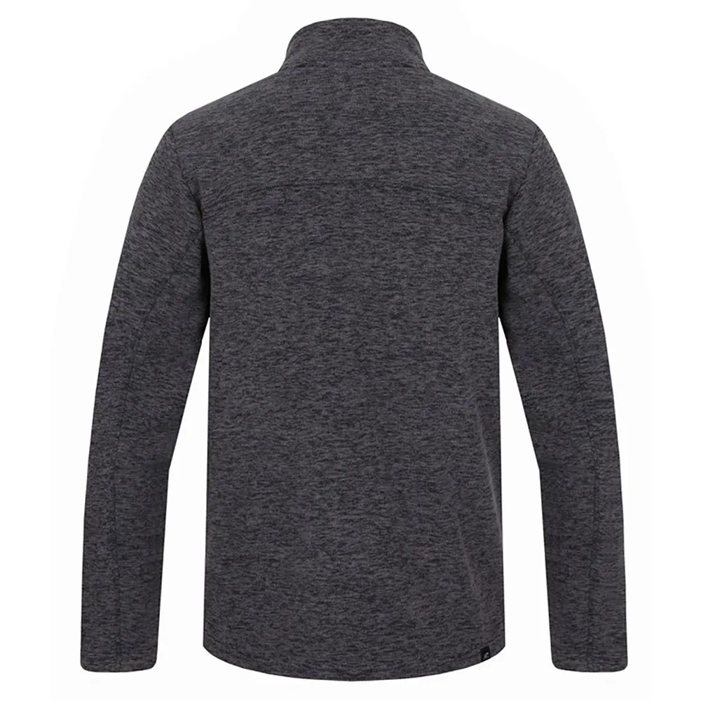 Hannah Santon Sweatshirt Med Dragkedja, Magnet melange Hannah Santon Sweatshirt Med Dragkedja, Magnet melange