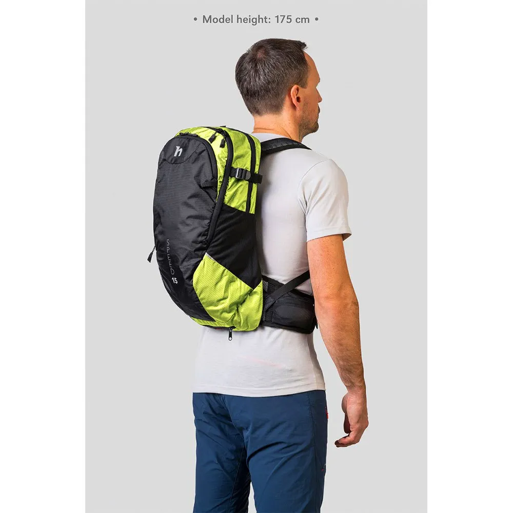 Hannah Speed Ryggsäck 15l, Anthracite / green ii