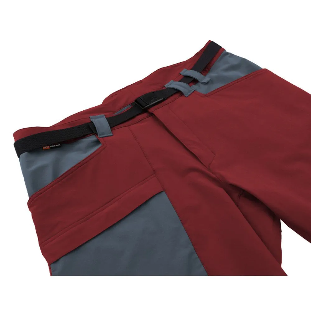 Hannah Verne Softshell Shorts, Sun-dried tomato / dark slate