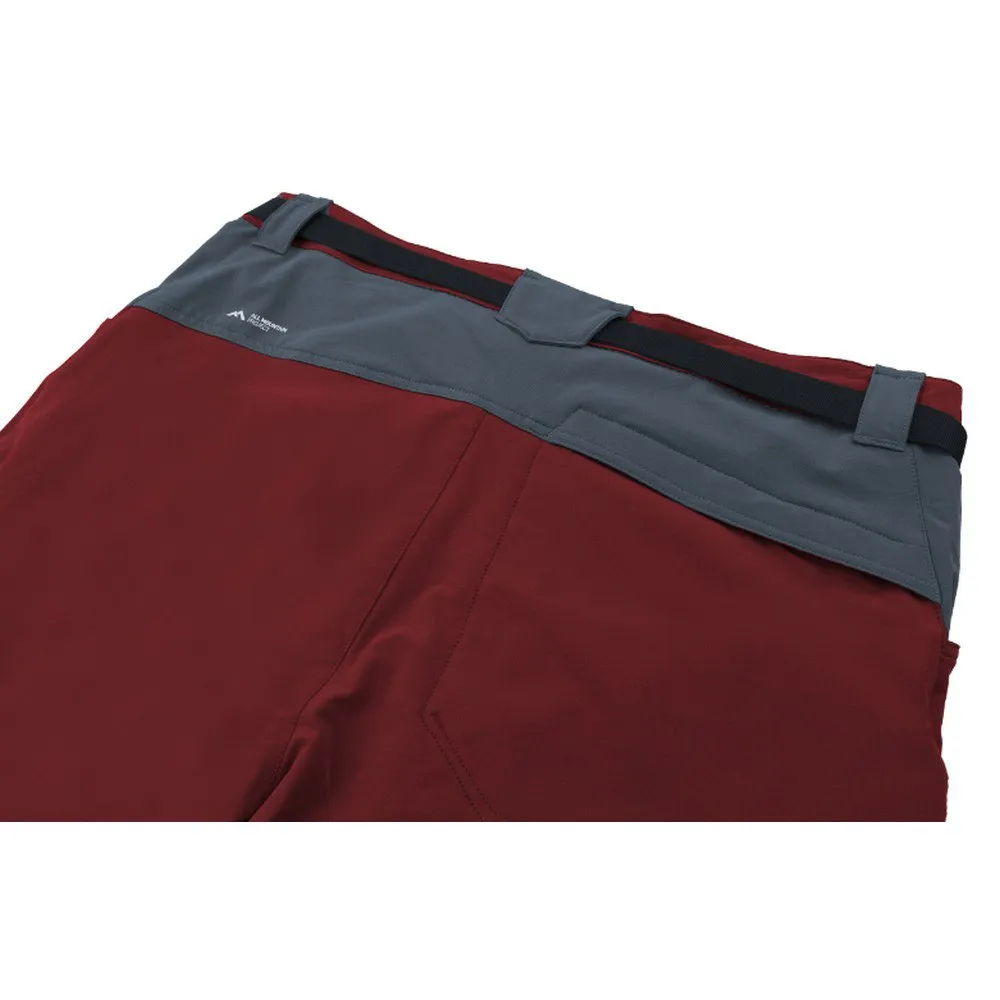 Hannah Verne Softshell Shorts, Sun-dried tomato / dark slate