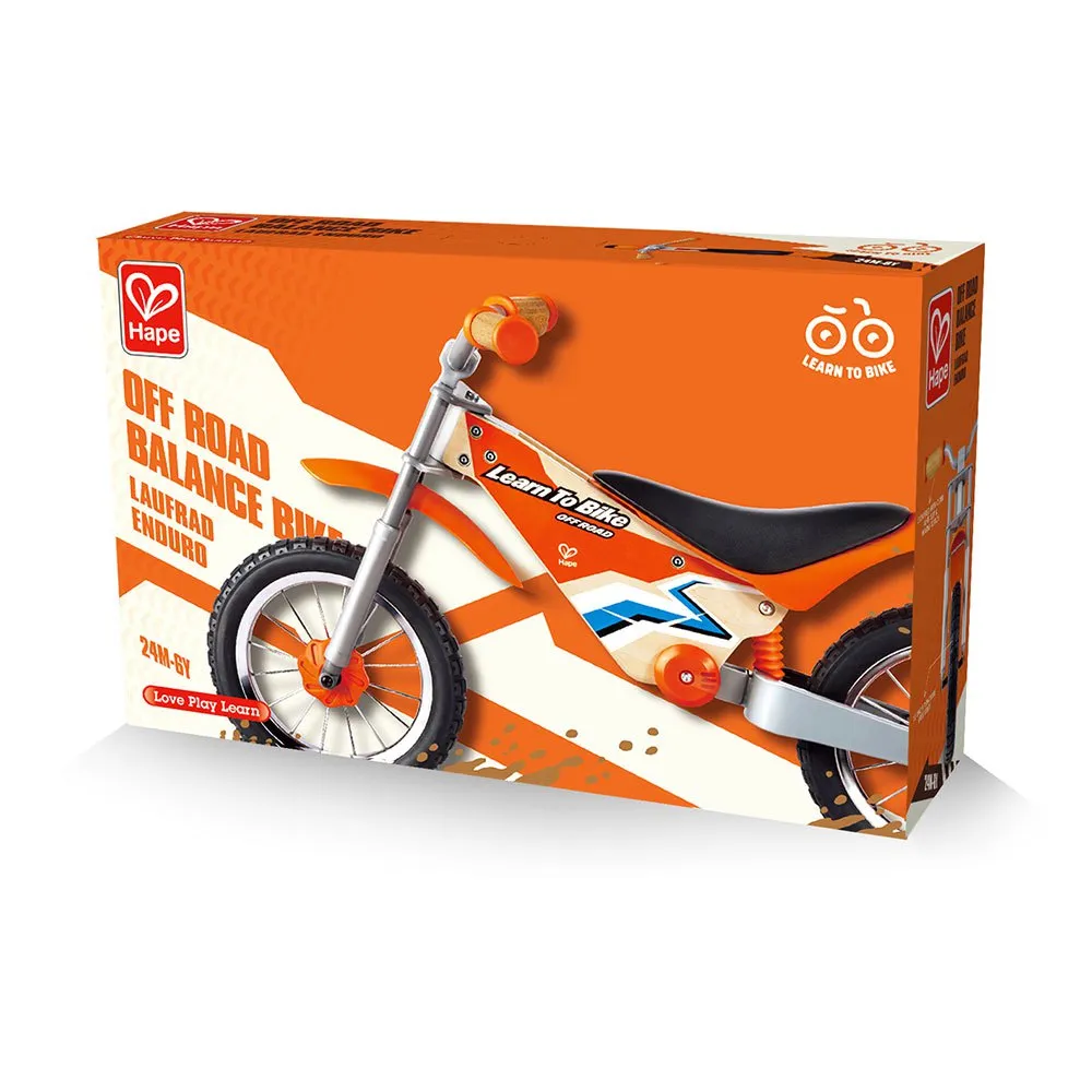 Hape Off Road Balance Cykel, Multicolor, One Size Hape Off Road Balance Cykel, Multicolor, One Size