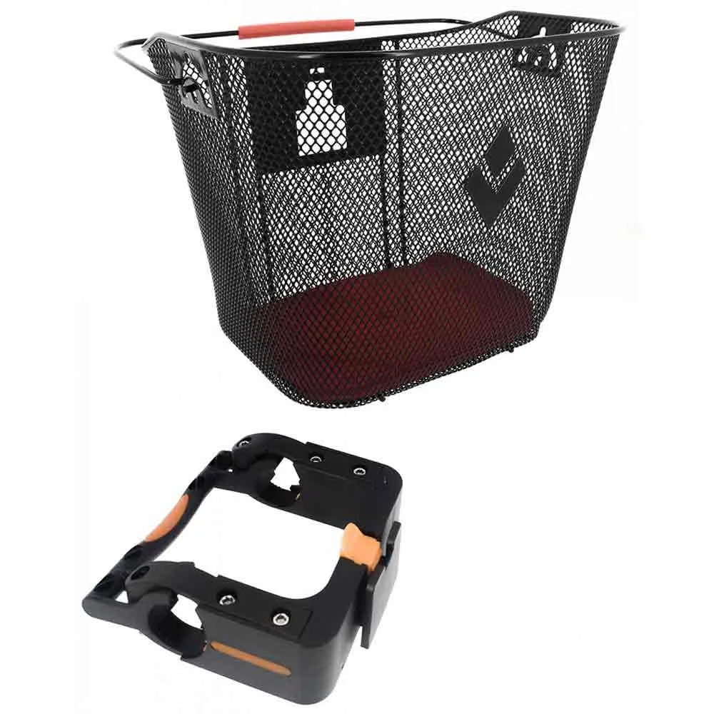 Hapo-g Med Snabbkoppling För Framkorg Med Fäste, Black, One Size