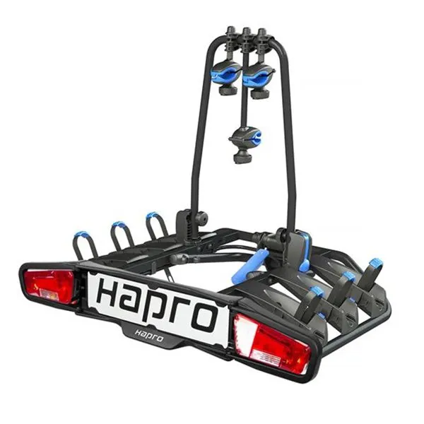 Hapro Atlas Premium Iii Cykelställ För 3 Cyklar, Black, 3 Cykels