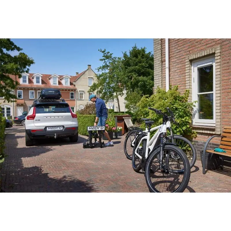 Hapro Atlas Premium Xfold Ii Cykelställ För 2 Cyklar, Black, 2 Cykels