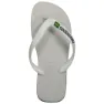 Havaianas Brasil Logo Flip-flops male, White, EU 37-38