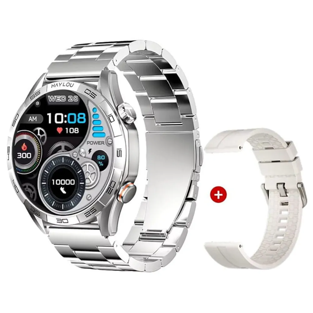 Haylou Solar 5 Smartklocka, Silver