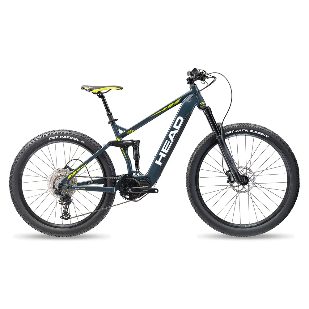 Head Bike Durango 27.5´´ Elcykel Mtb, Grey / lime, 43, 725Wh
