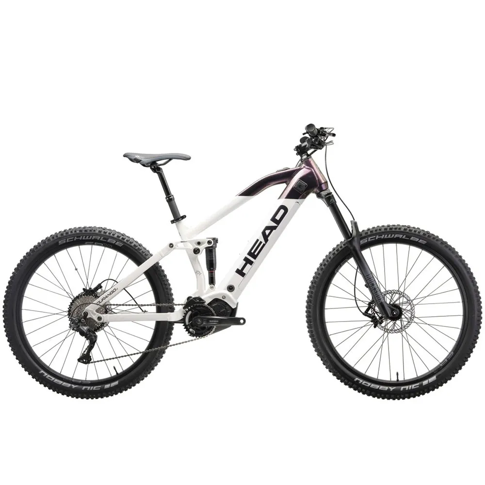 Head Bike Durango Joy 29´´ Elcykel Mtb, White / purple, 47, 725Wh