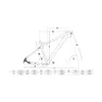 Head Bike E Ridott 26´´ Elcykel Mtb, Black / yellow, 36, 418Wh