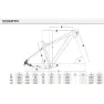 Head Bike Tacoma Ii 27.5´´ Acera 2023 Mtb Cykel, Matte grey, 48