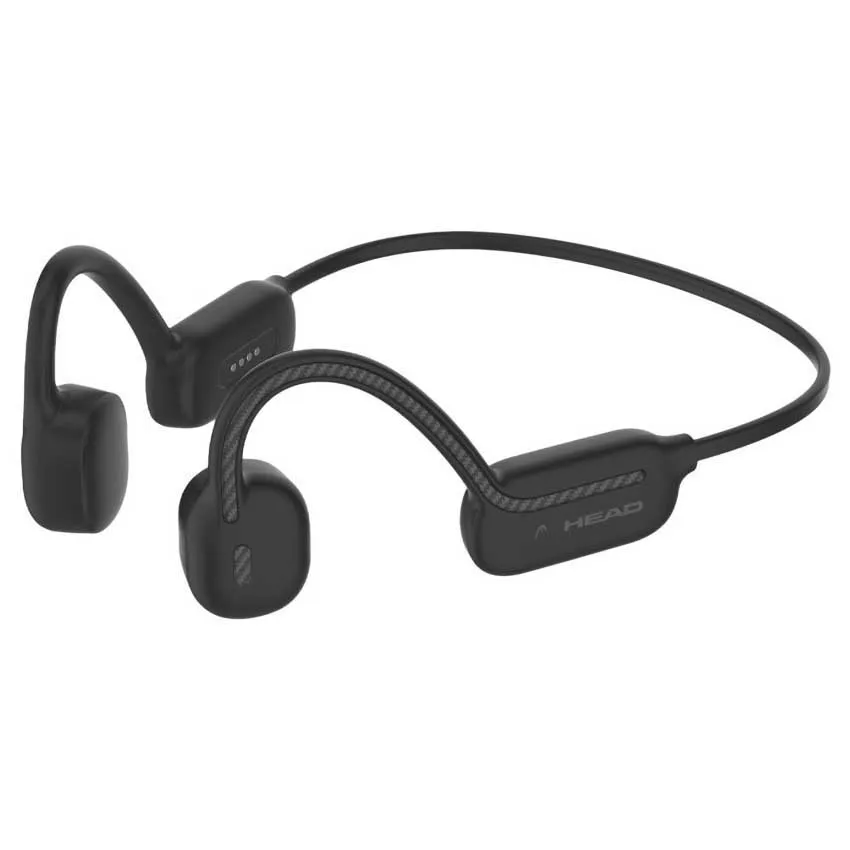 Head Bone Conduction Trådlösa Sporthörlurar, Black, One Size