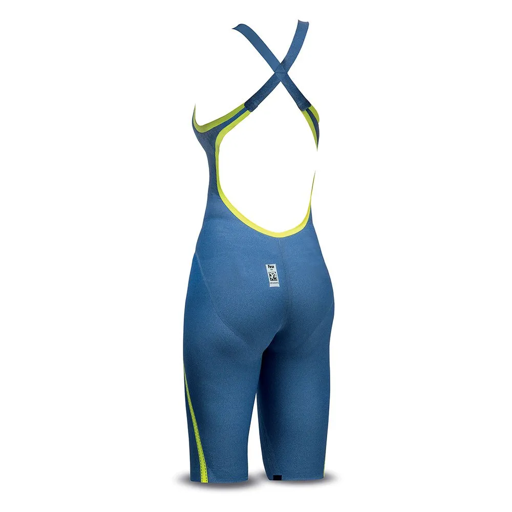 Head Liquid Fire Core öppen Ryggtävlingsbaddräkt female, Blue / yellow Head Liquid Fire Core öppen Ryggtävlingsbaddräkt female, Blue / yellow