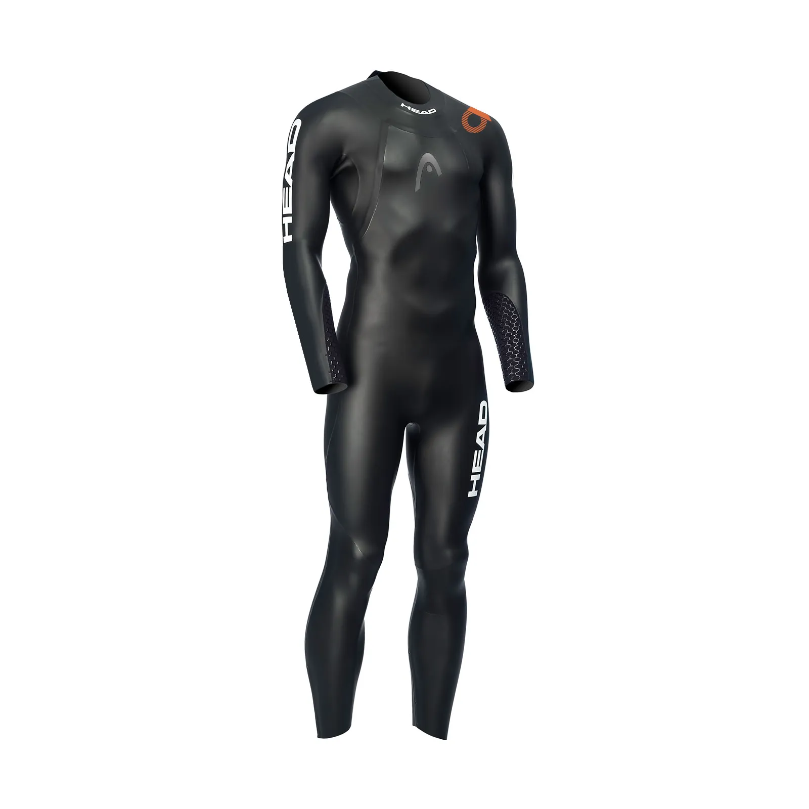 Head Men's Open Water Shell Wetsuit, Black/Orange Head Men's Open Water Shell Wetsuit, Black/Orange