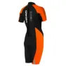Head Multix 2.5 Mm Shorty female, Black / orange, XSLO