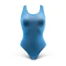 Head Solid Last Baddräkt female, Light blue, 12Y