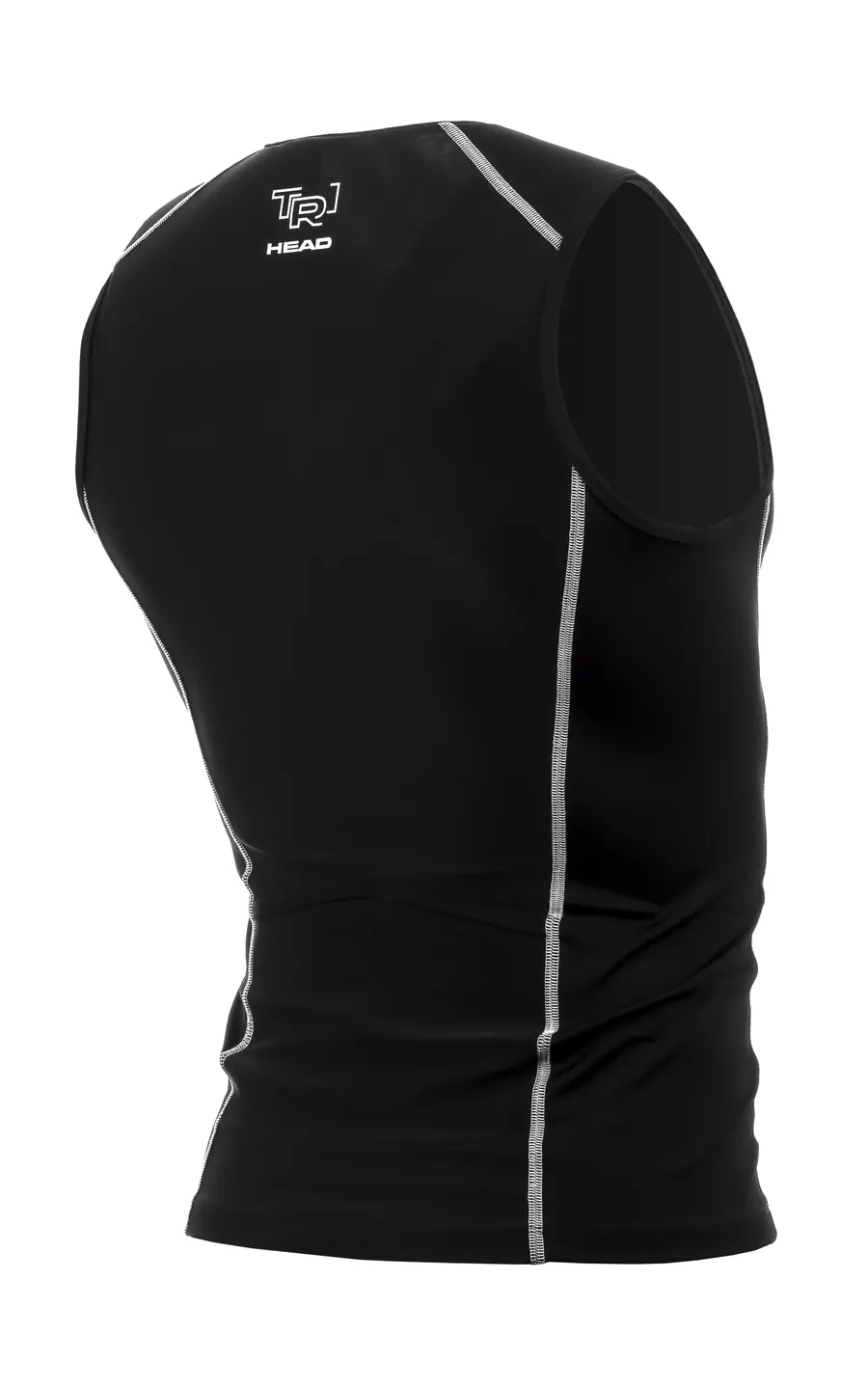 Head Tri Top Singlet, Svart
