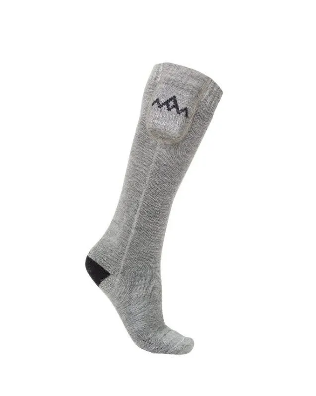 Heat Experience Heatx Heated Everyday Socks With Batteries V2, Grey Heat Experience Heatx Heated Everyday Socks With Batteries V2, Grey