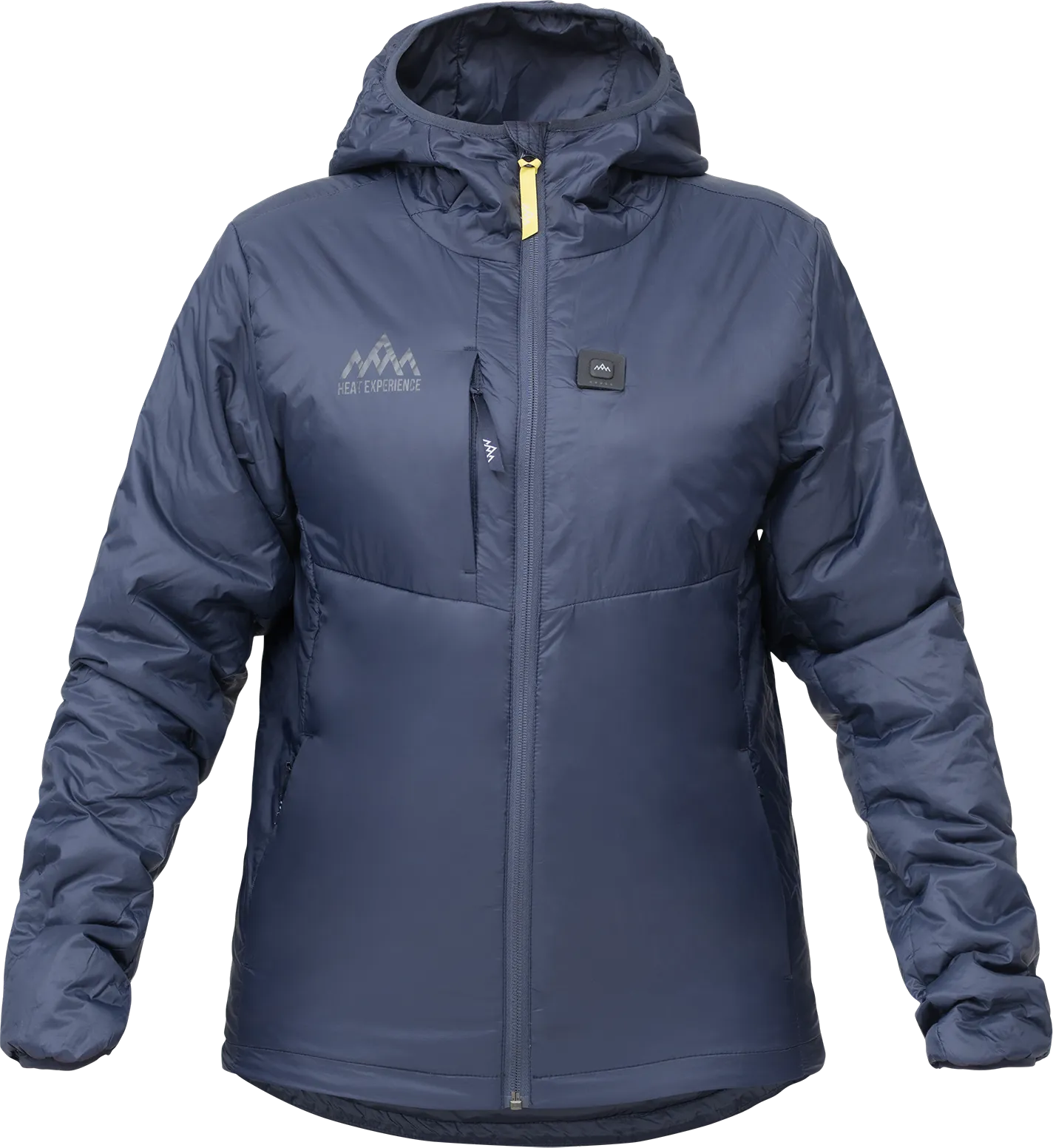 Heat Experience Women's HeatX Heated Hybrid Jacket, Blue Heat Experience Women's HeatX Heated Hybrid Jacket, Blue