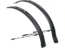 Hebie Viper S Schutzblech Set mit curVIP Streben, Black, 26-29"