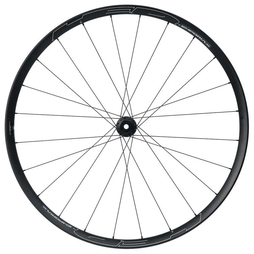 HED Emporia Ga Pro Cl Disc Gravelcykel Framhjul, Black, 12 x 100mm
