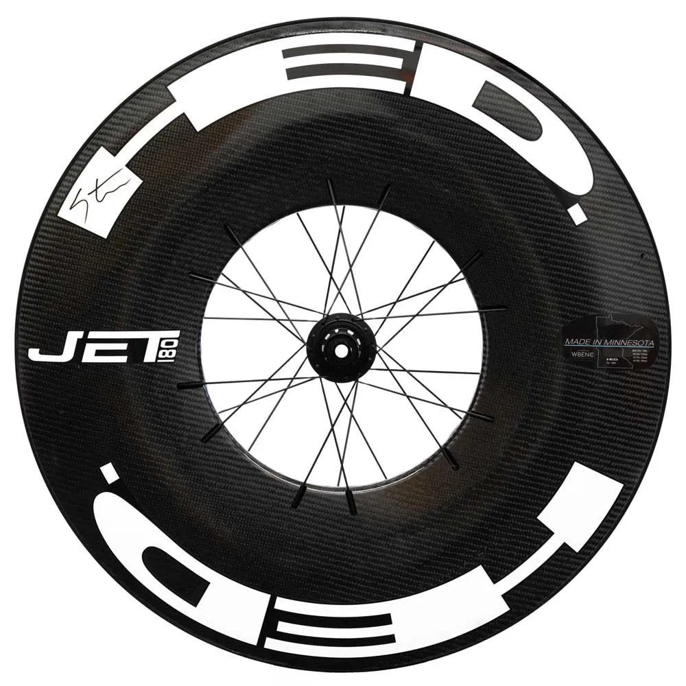 HED Jet 180 Cl Disc Tubeless Landsvägscykelns Bakhjul, Black, 12 x 142mm, Sram XDR