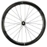 HED Vanquish Rc45 Pro Cl Disc Tubeless Framhjul För Landsvägscykel, Black, 12 x 100mm