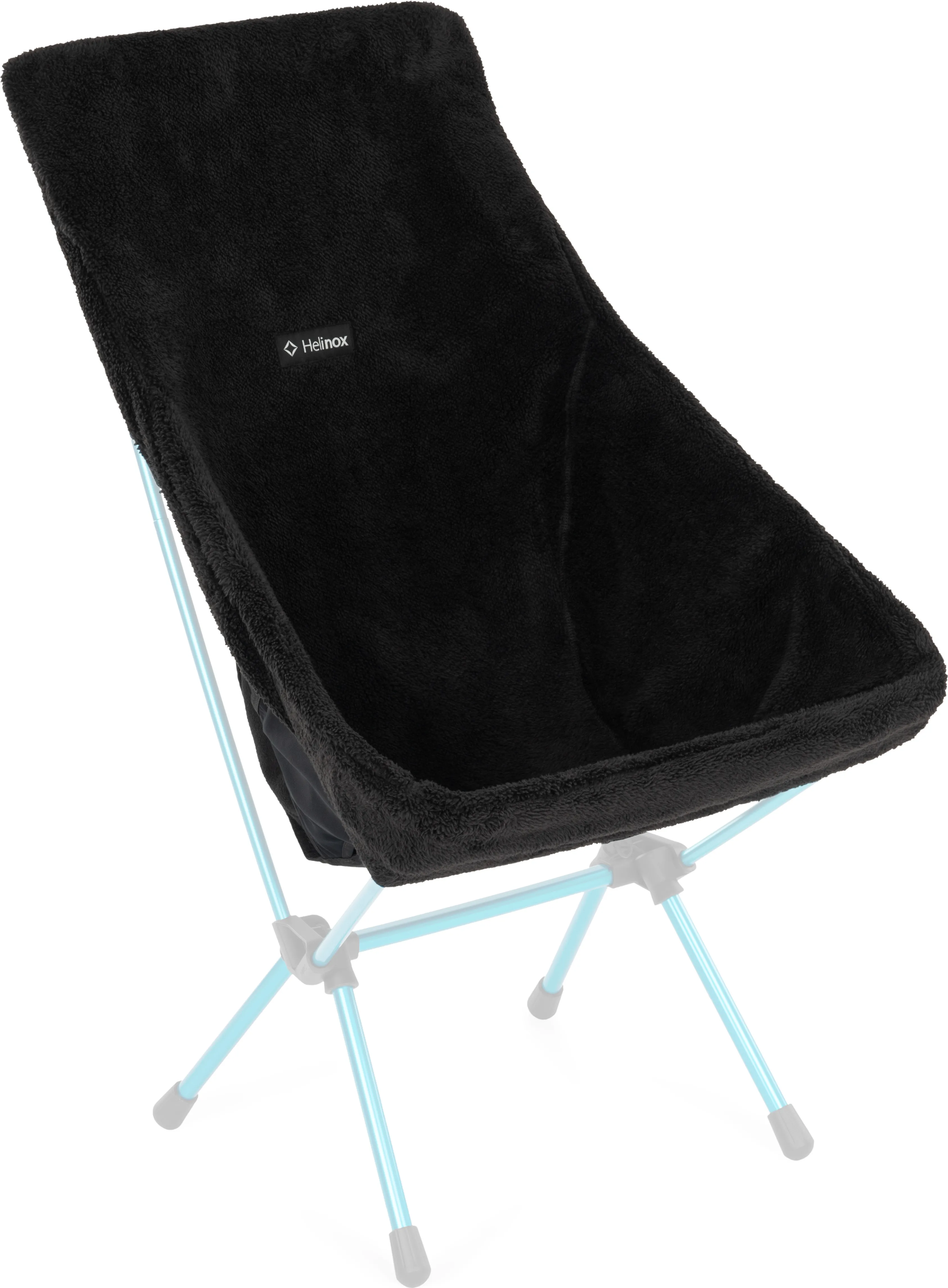 Helinox Fleece Seat Warmer For Chair One Highback (Re), Black, One Size Helinox Fleece Seat Warmer For Chair One Highback (Re), Black, One Size