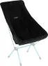 Helinox Fleece Seat Warmer For Chair One Highback (Re), Black, One Size