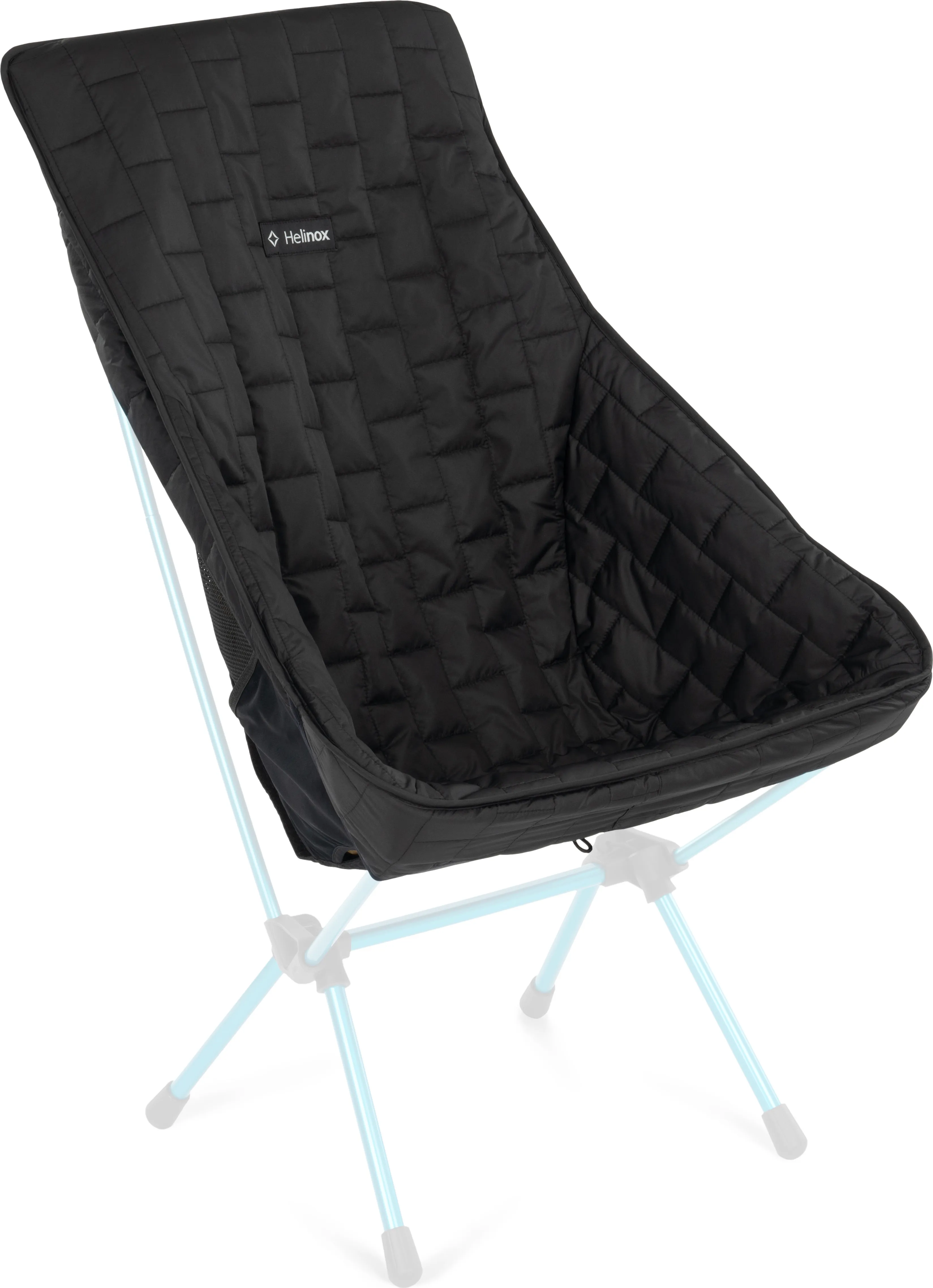 Helinox Seat Warmer For Chair One Highback (Re), Black/ coyote tan, One Size