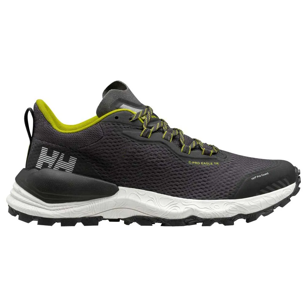 Helly Hansen Cush Pro Eagle Trailskor male, Black / sweet lime