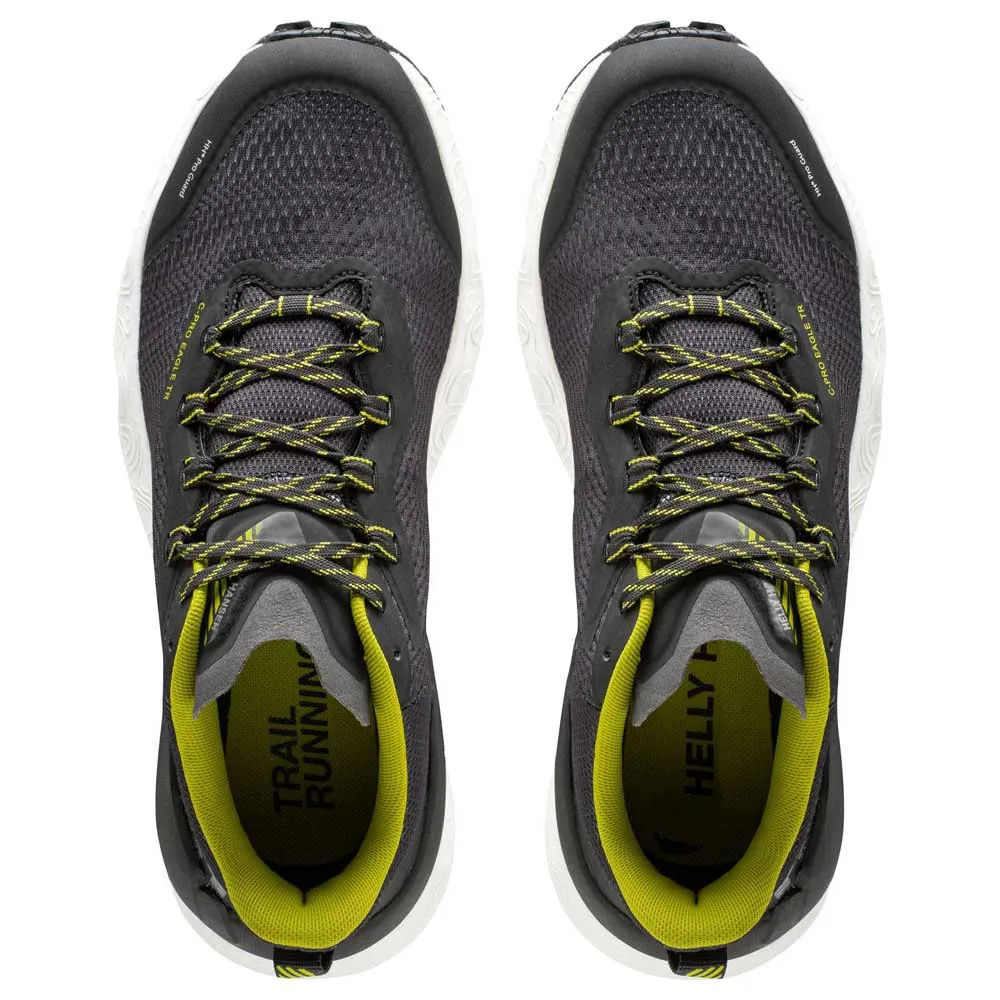 Helly Hansen Cush Pro Eagle Trailskor male, Black / sweet lime