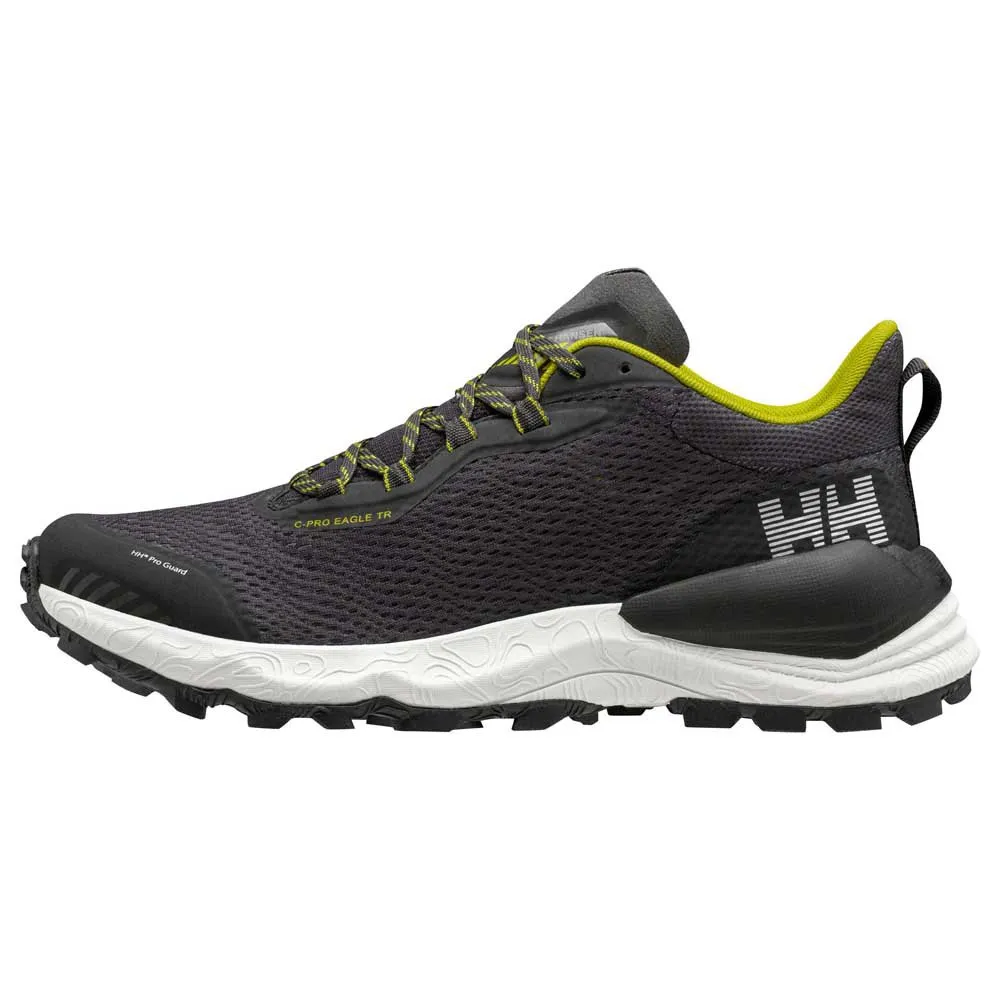Helly Hansen Cush Pro Eagle Trailskor male, Black / sweet lime