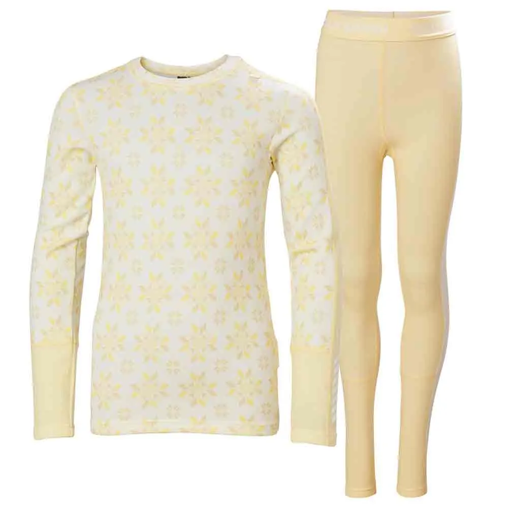 Helly Hansen Graphic Lifa Merino Youth Baslager Set