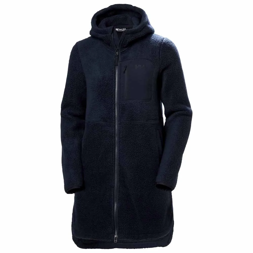 Helly Hansen Imperial Long Pile 2.0 Fleecejacka Med Dragkedja, Navy