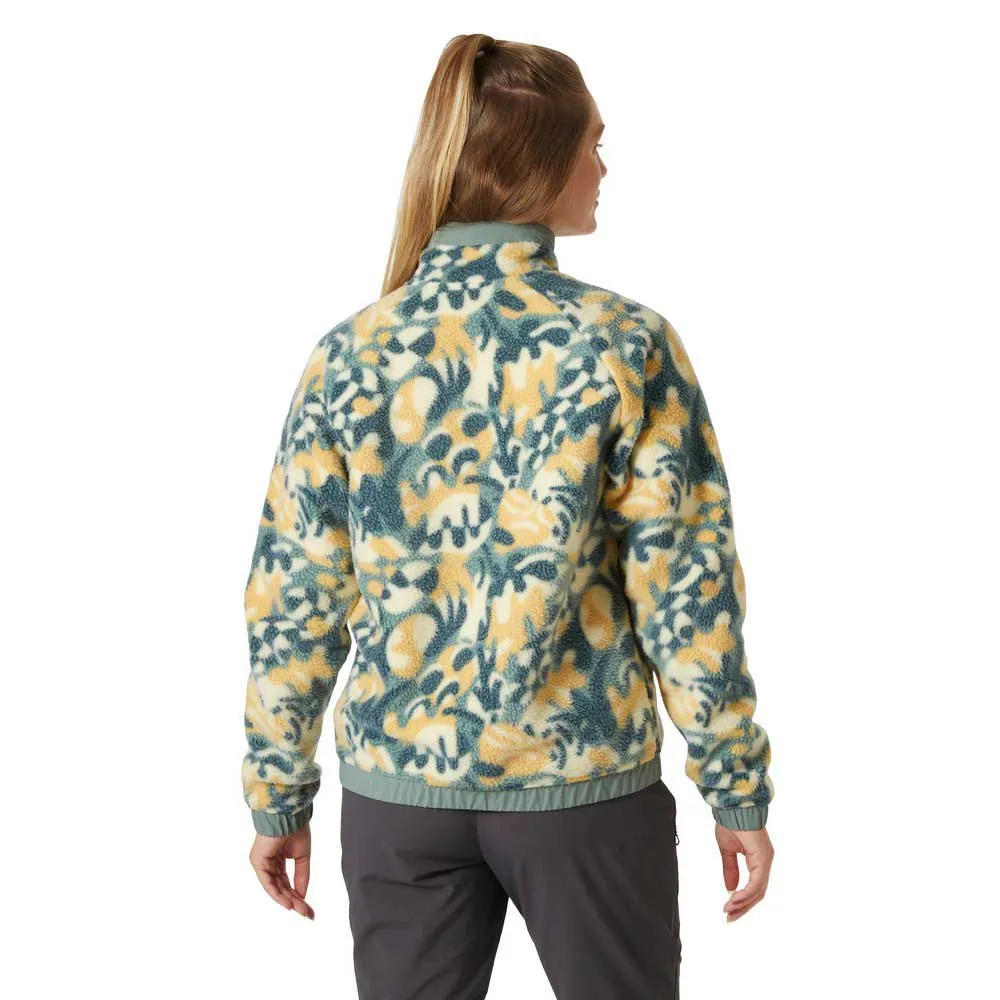 Helly Hansen Imperial Printed Pile Snap Fleecejacka Med Dragkedja