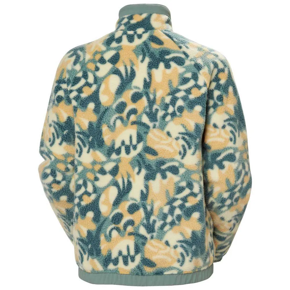 Helly Hansen Imperial Printed Pile Snap Fleecejacka Med Dragkedja