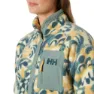 Helly Hansen Imperial Printed Pile Snap Fleecejacka Med Dragkedja