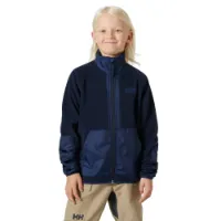 Helly Hansen Junior Marka Fleece Fleecejacka Med Dragkedja Helly Hansen Junior Marka Fleece Fleecejacka Med Dragkedja