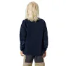 Helly Hansen Junior Marka Fleece Fleecejacka Med Dragkedja, Navy, 8Y