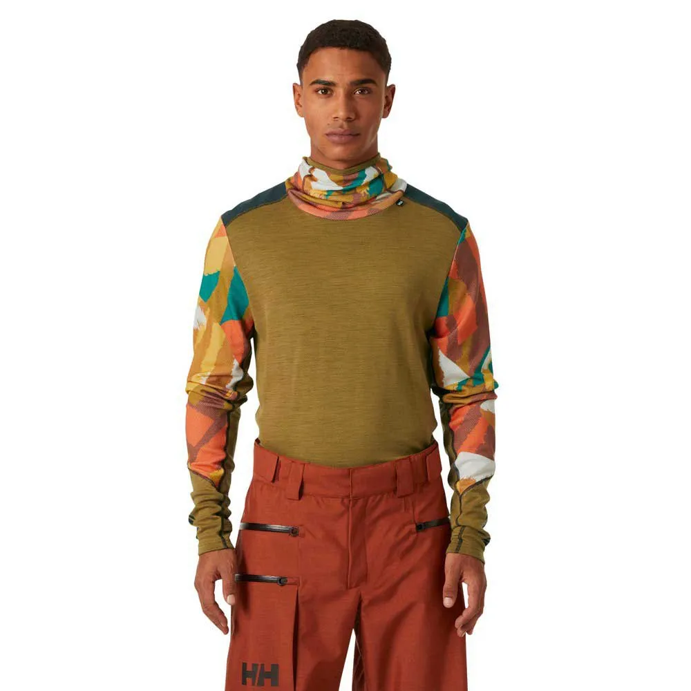 Helly Hansen Lifa Merino Midweight Blc T-shirt Med Lång ärm male Helly Hansen Lifa Merino Midweight Blc T-shirt Med Lång ärm male