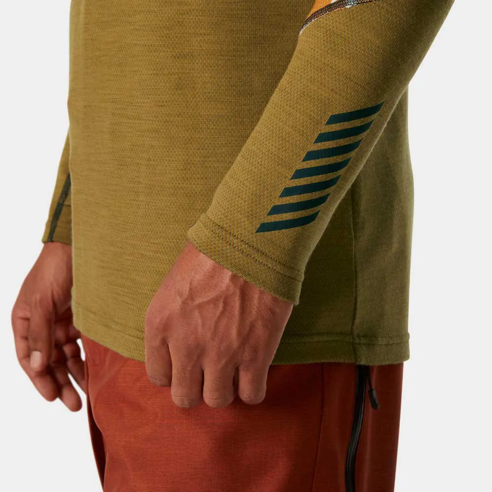 Helly Hansen Lifa Merino Midweight Blc T-shirt Med Lång ärm male Helly Hansen Lifa Merino Midweight Blc T-shirt Med Lång ärm male