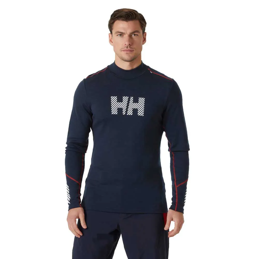 Helly Hansen Lifa Merino Midweight Logo T-shirt Med Lång ärm