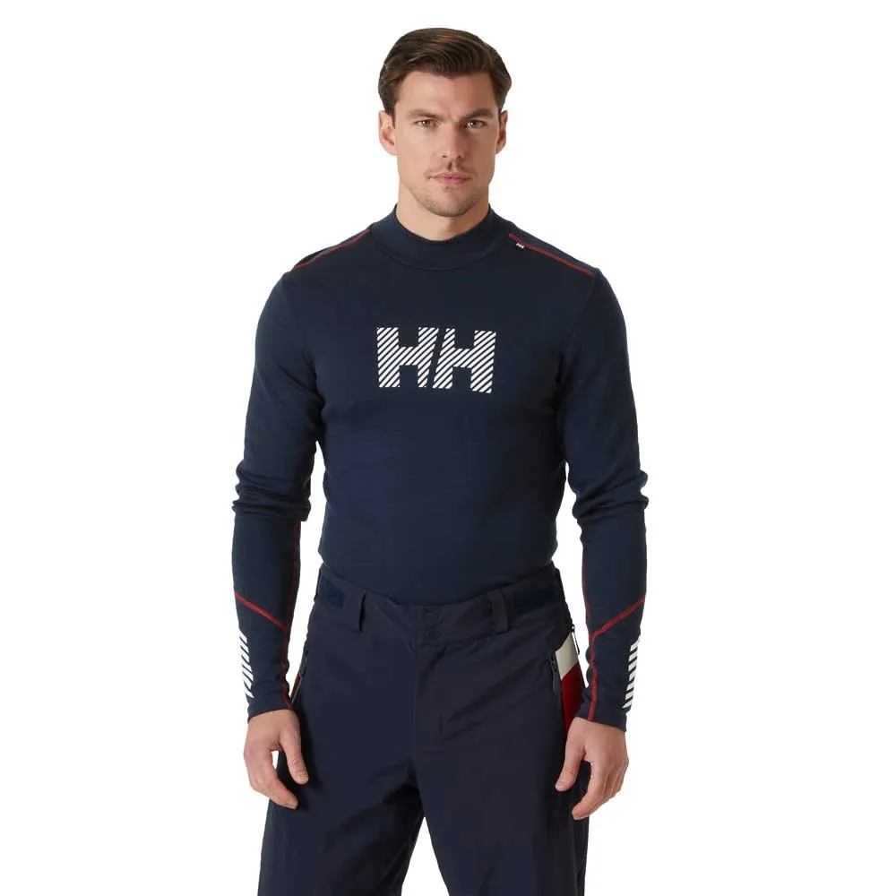 Helly Hansen Lifa Merino Midweight Logo T-shirt Med Lång ärm