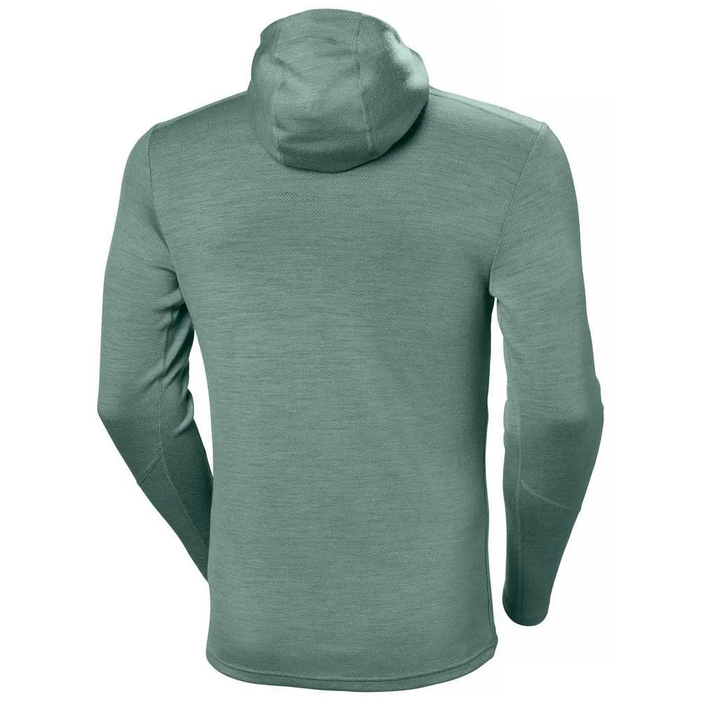 Helly Hansen Lifa Merino Midweight T-shirt Med Lång ärm male, Cactus Helly Hansen Lifa Merino Midweight T-shirt Med Lång ärm male, Cactus