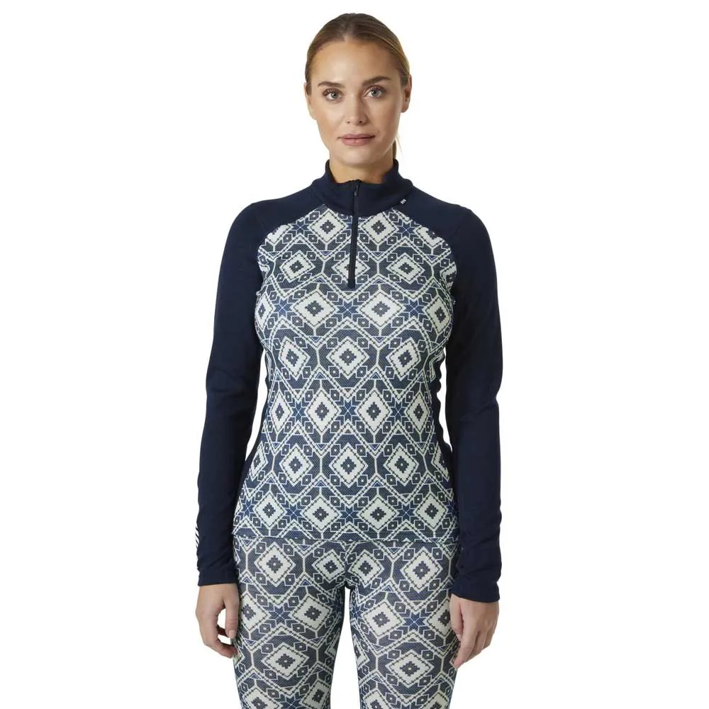 Helly Hansen Lifa Merino Midweight Tröja Med Halv Dragkedja