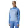 Helly Hansen Lifa Merino Midweight Tröja Med Huva, Bright blue