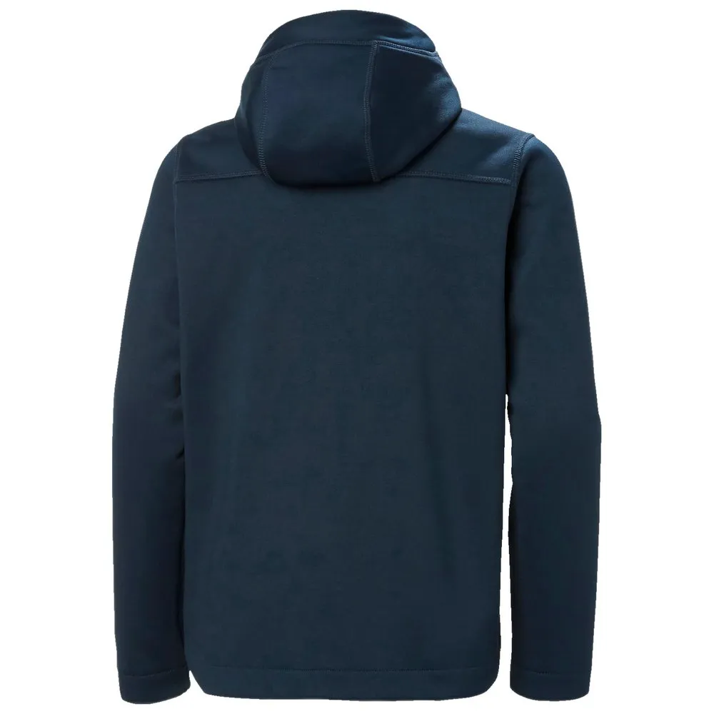 Helly Hansen Loen Midlayer Fleecejacka Med Huva, Navy, 16Y