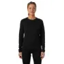 Helly Hansen Merino Crew T-shirt Med Lång ärm, Black
