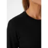 Helly Hansen Merino Crew T-shirt Med Lång ärm, Black