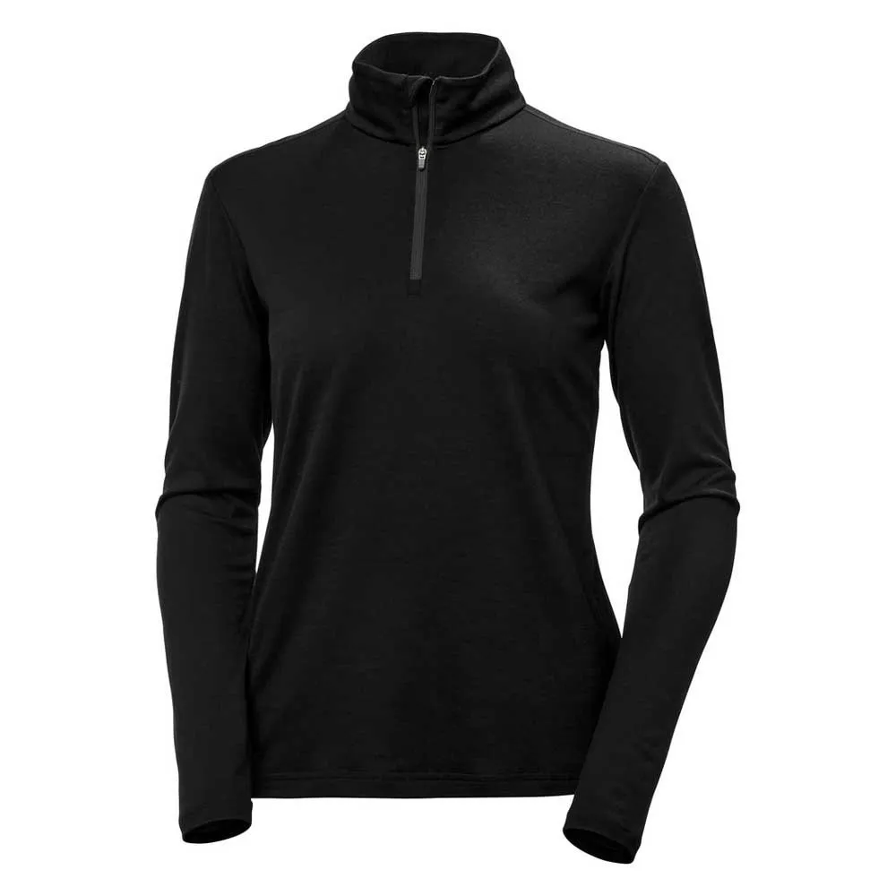 Helly Hansen Merino Långärmad Baslager, Black